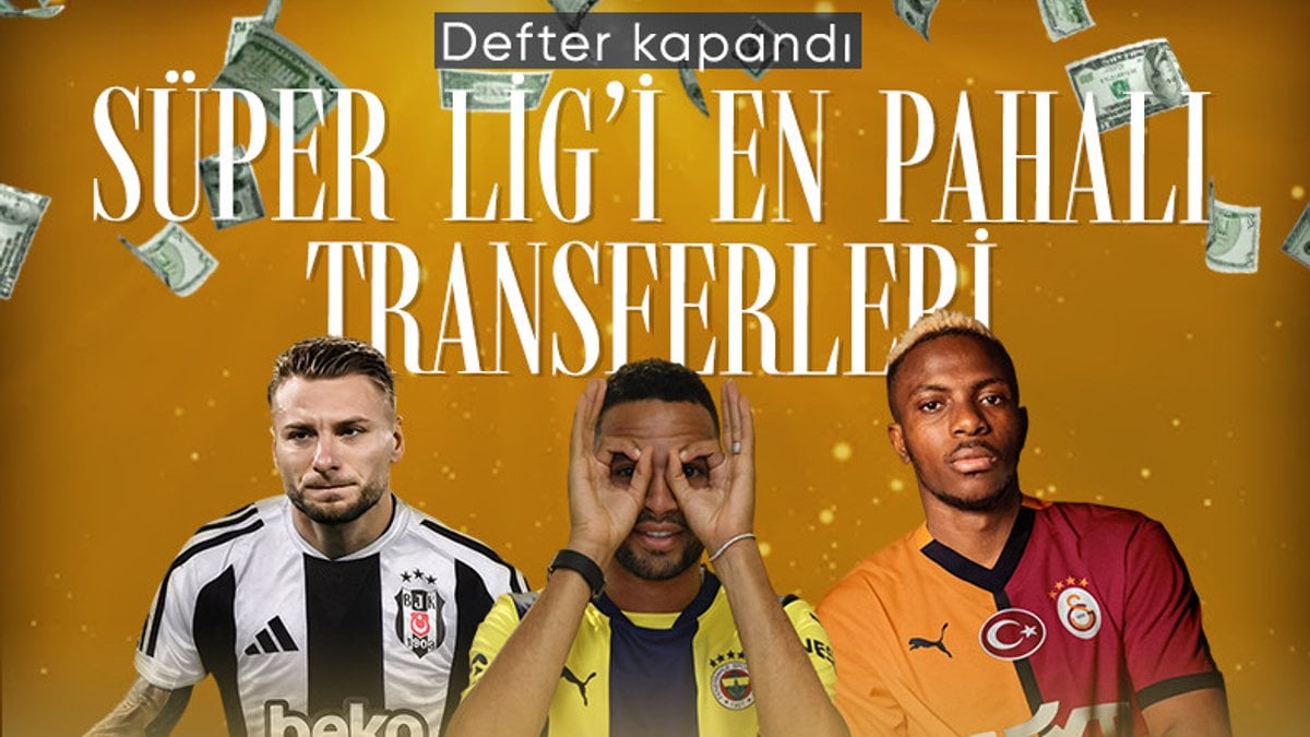 Süper Lig’in bu transfer sezonunda en pahalı isimleri