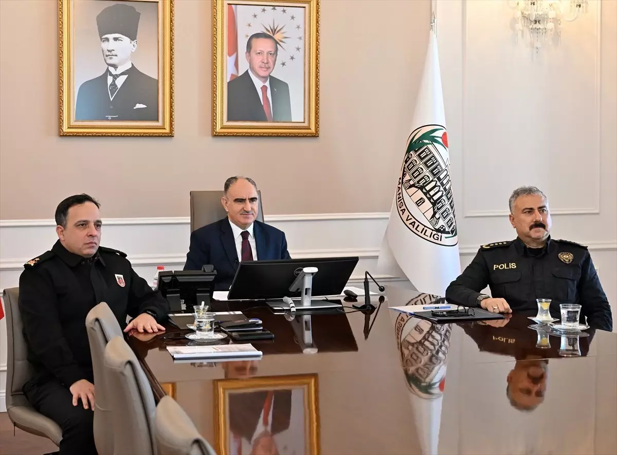 Manisa’da Yılbaşı İçin 3.150 Kolluk Gücü Görevde