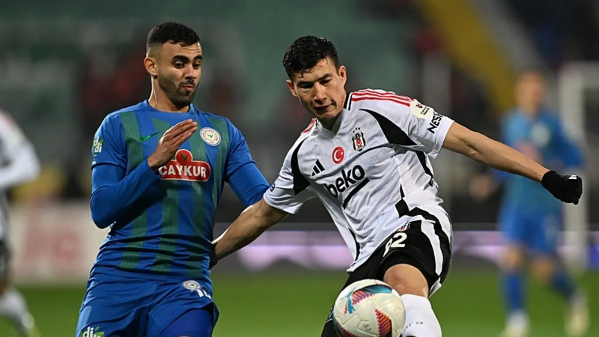 Son dakika haberi: Rizespor – Beşiktaş maçında inanılmaz pozisyon! Herkes gol diye beklerken Mert Günok…