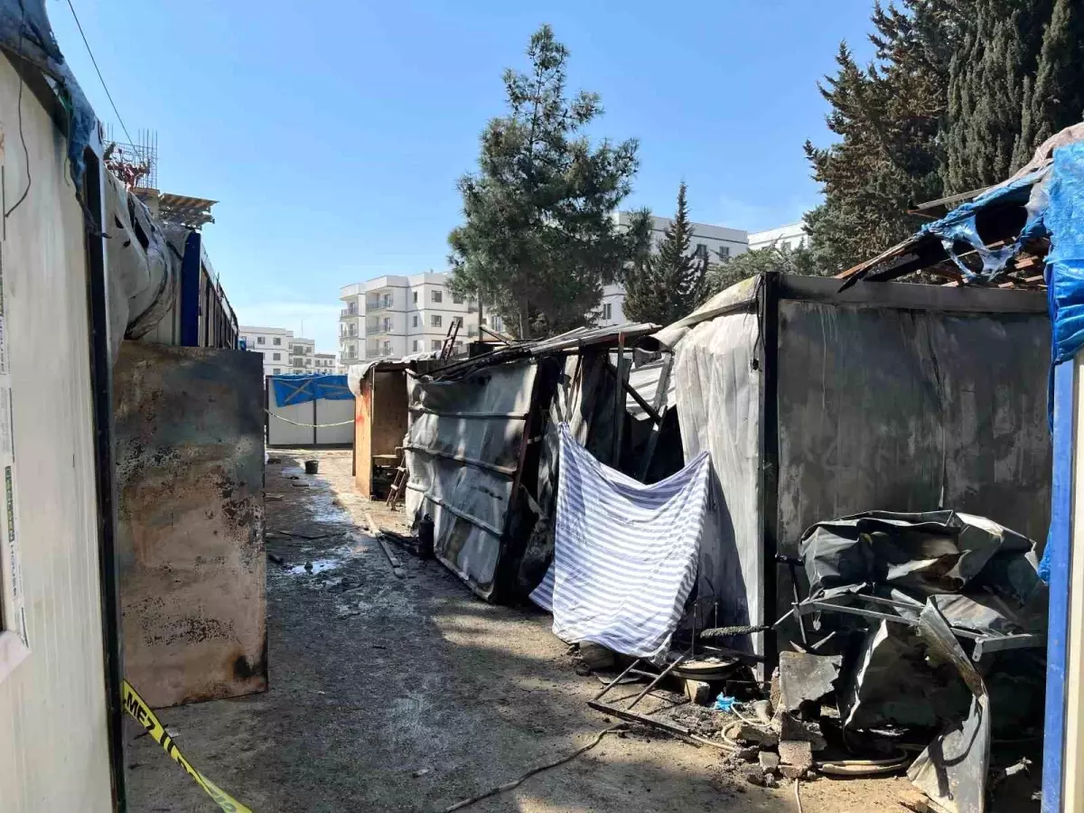 Hatay’da Yangın: 1 Ölü, 1 Yaralı